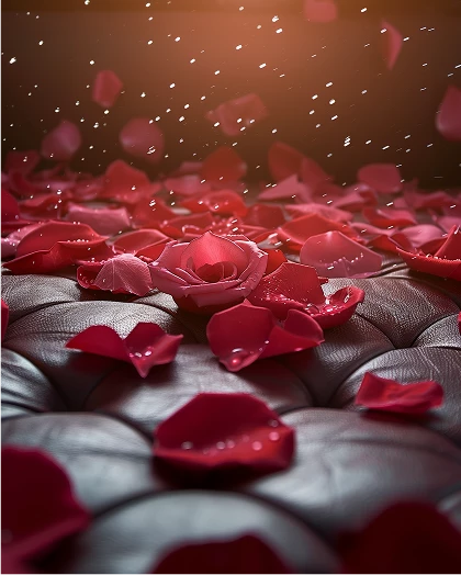 cuir en fleur